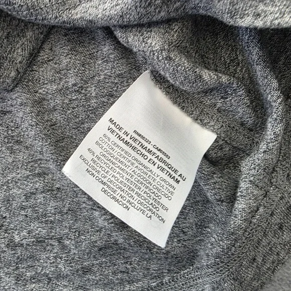 Nike Sportswear Gym Vintage Long Sleeve Shirt Grey AA2015-091 Womens Medium - Picture 6 of 10